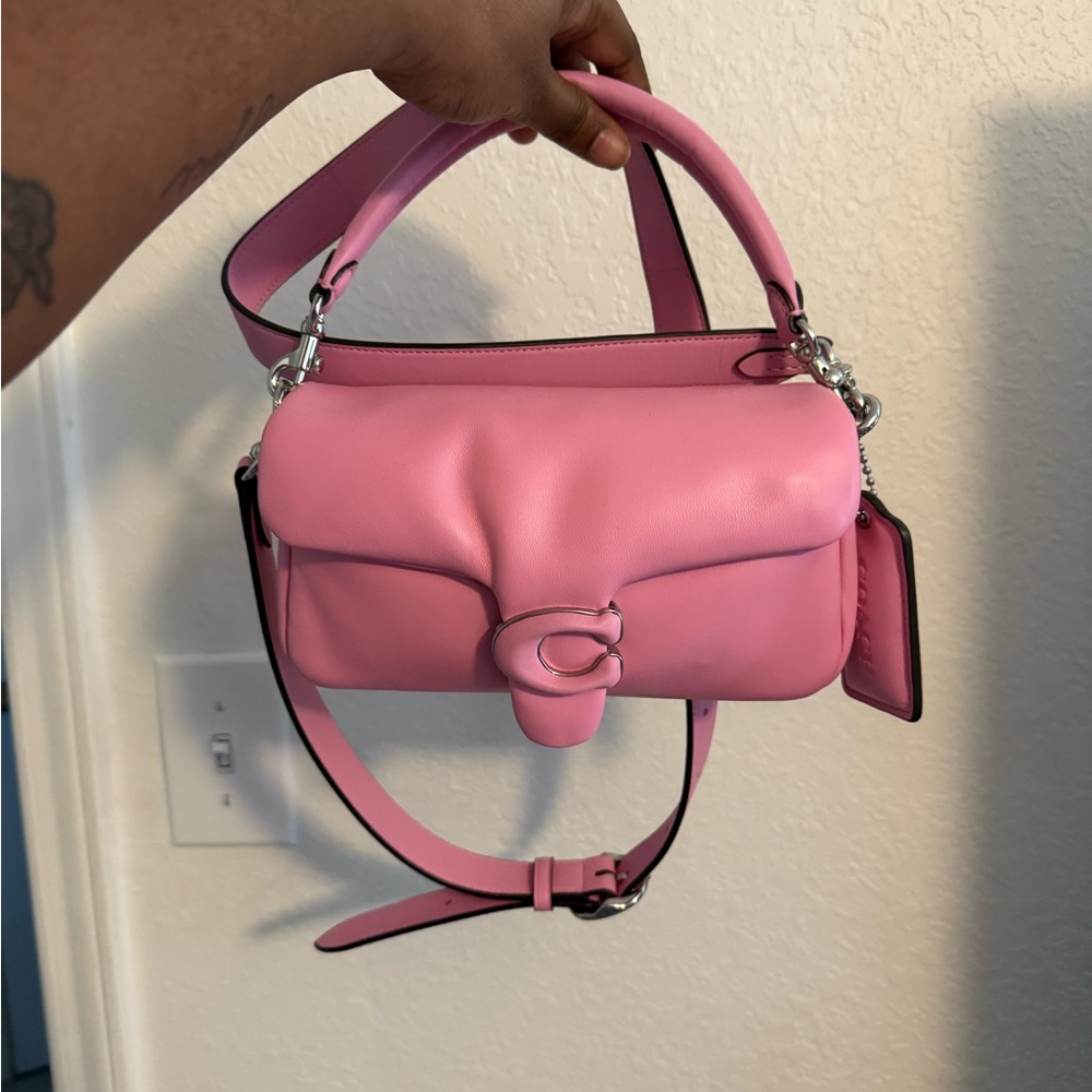 Coach  Pink Pillow Tabby Shoulder Bag